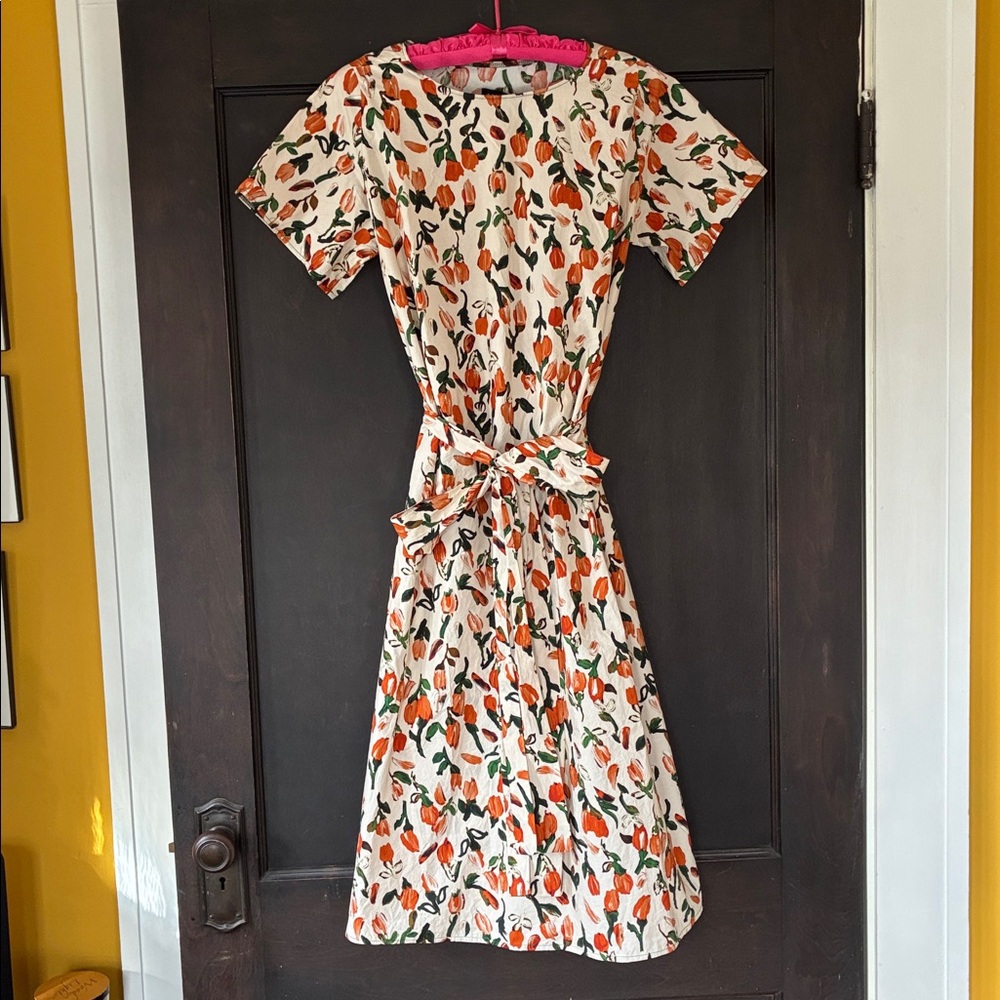 PRIEMLOV Floral Patterned Cotton Dress